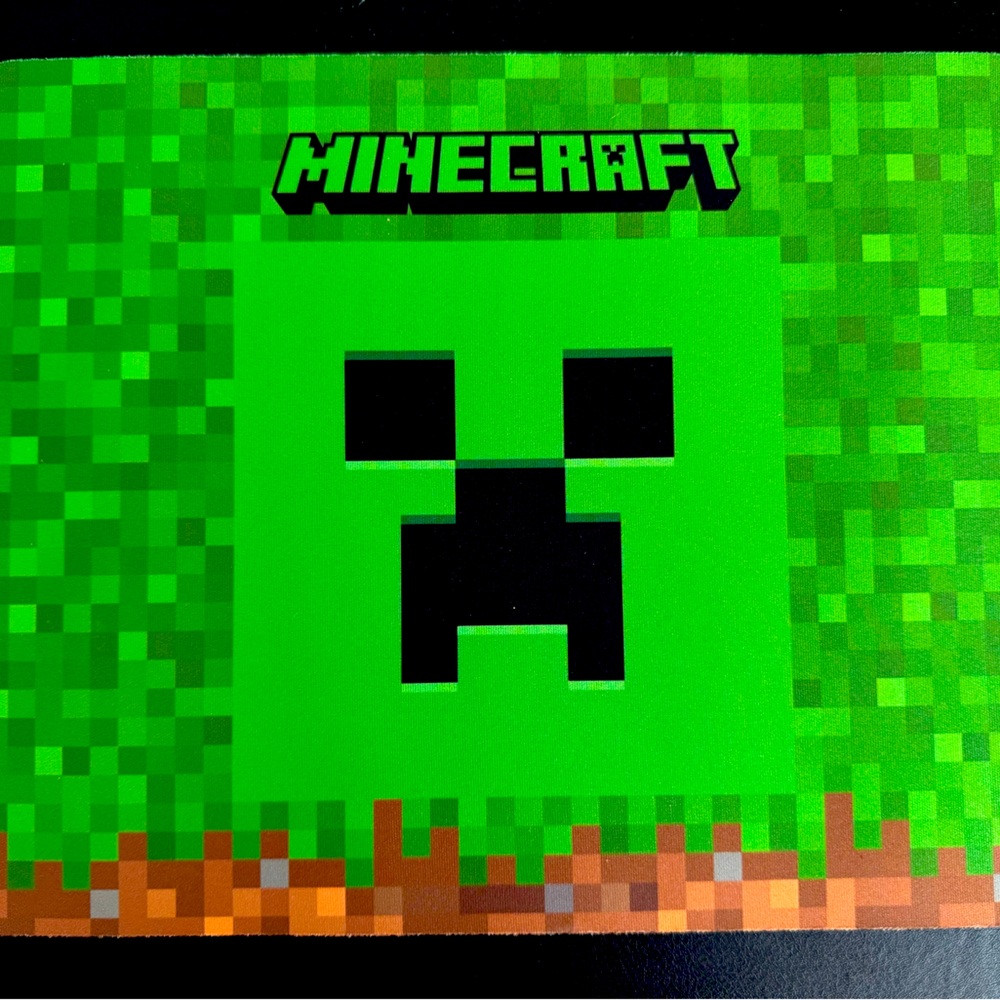 Cloth Gaming Mouse Minecraft